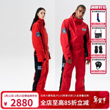 phenix 菲尼克斯 SP27系列 连体滑雪服男女防水防风户外单板双板情侣款 红色 M