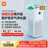 米家小米空气净化器4Pro 除甲醛除菌除异味 负离子空气伴侣 低噪设计