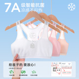 活力四射7-12岁女童内衣运动小学生发育期背心纯棉抹胸初发育少女文胸薄