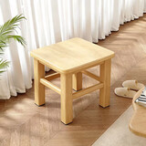 小匠材实木凳子家用客厅小凳子餐厅凳子加厚结实小木凳家用矮凳25高