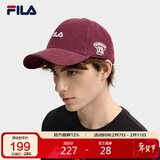 FILA斐乐官方【易烊千玺同款】男女帽棒球帽时尚休闲帽子运动帽遮阳帽