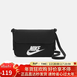 耐克（NIKE）男女斜挎包 单肩包手提包拎包旅行包休闲包CW9300-010黑