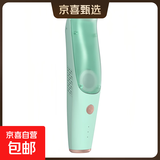 【出口品质理吸合一】婴儿理发器自动吸发超静音宝宝剃头婴幼儿童电孩子剃发剪胎毛专用剃头推子 脆嫩绿 儿童防水版 便携装