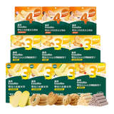 英氏（Engnice）婴幼儿米饼宝宝零食 34阶谷物系列饼干零食10盒组