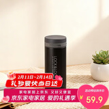 乐扣乐扣（LOCK&LOCK）不锈钢纤巧便携保温杯茶水杯车载商务杯子（200ml）黑色