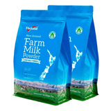 纽仕兰官方正品 脱脂牛奶粉 高钙高蛋白1KG*2袋装 学生成人奶粉