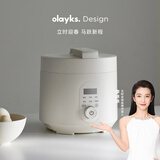 olayks立时 电压力锅 高压锅 家用高压电饭锅快煮预约压力锅小型 3L适用2-3人用 政府补贴YBW3001B