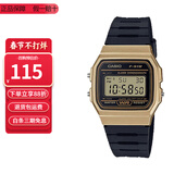 卡西欧（CASIO）小方块简约复古防水电子学生表男女手表情人节礼物 F-91WM-9A