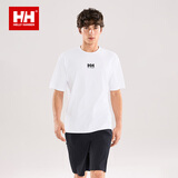 HELLY HANSEN, HH海丽汉森hh 经典款 速干凉感抗菌简约基础圆领短袖 白色 L