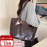 爱情海牛皮包包女包斜挎单肩托特包通勤大容量生日礼物高级感送女友老婆