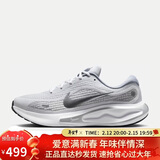耐克NIKE男跑步鞋JOURNEY RUN运动鞋FN0228-104金属银/黑42.5