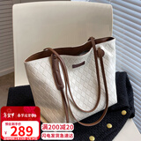 YUYULA牛皮包包女包托特包大容量手提单肩品牌生日礼物高级感送女友老婆