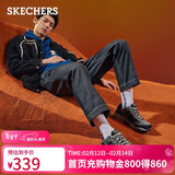 斯凯奇（Skechers）男鞋冬季舒适厚底增高老爹鞋潮流休闲鞋户外软底运动鞋51241