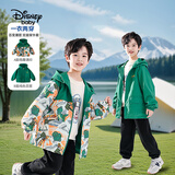 迪士尼（Disney）儿童外套中大童户外运动服2026秋款男女童春秋装外套绿桔恐龙 150