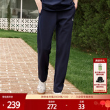 卡帕（Kappa）背靠背男裤针织运动裤男春秋新款男款休闲卫裤男士裤子KPGGAAK01D