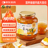 全南蜂蜜柚子茶1kg 韩国进口冲调饮品年货礼品 水果茶柚子茶下午茶