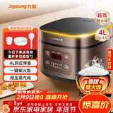 九阳（Joyoung）30分钟快煮饭大火力柴火饭4升家庭容量3~4人电饭煲电饭锅多功能微压焖煮方煲F-40FZ815