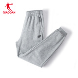 乔丹裤子男士针织休闲裤春季男运动长裤九分束脚裤跑步卫裤男