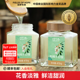 田野牧蜂洋槐花纯蜂蜜刺槐正宗水白蜜天然成熟真原蜜孕妇儿童可吃实用年货 【1盒】 470g*2瓶