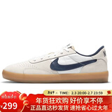 耐克NIKE板鞋男女缓震SB HERITAGE运动鞋CD5010-102白蓝黑40.5