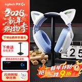 罗技（G） G435无线游戏耳机头戴式 蓝牙耳机 电竞耳机 电脑耳机耳麦 FPS吃鸡电脑麦克风送男生男友礼 白色【萌宠猫耳版】