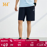 361°短裤春夏季男休闲裤男跑步宽松户外健身运动裤五分裤652124711-2