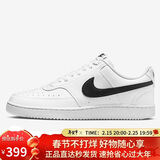 耐克（NIKE）男子运动休闲鞋COURT VISION运动鞋DH2987-101 白黑 43 