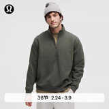 lululemon丨Steady State 男士半拉链卫衣*拉绒 LM3FA9S 石板棕 XS