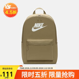 耐克（NIKE）男女双肩包背包 电脑包旅行包书包 DC4244-297 卡其