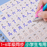 金枝叶1-2年级凹槽练字帖小学生专用人教版语文字帖每日一练四五六同步生字硬笔书法练字本儿童控笔训练