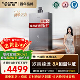 史密斯（A.O.SMITH）16升燃气热水器【小精钢EC5】静音 8A恒温认证 天然气 JSQ31-EC5 新品 以旧换新