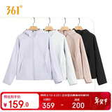 361°外套女秋冬季新款三防加绒运动休闲冲锋夹克风衣服662544603-2