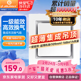 金羚（JINLING）排气扇换气扇厨房卫生间集成吊顶大功率排风 BPT10-23-2G
