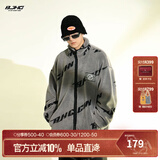 BJHG不计后果冬美式加厚仿羊羔绒棉服男潮宽松保暖毛绒情侣棉衣外套女 灰色 XL