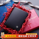 金利来（Goldlion）真皮男士钱包短款钱夹竖款头层牛皮超薄简约商务2025新款软皮夹男 黑色【官方授权-假一罚十】