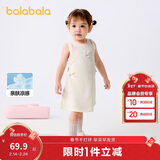 巴拉巴拉女童连衣裙宝宝裙子Polo背心裙2025夏装洋气时髦甜美208225111002