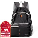 高尔夫（GOLF）双肩包男女可折叠电脑背包书包14英寸轻便户外旅行包旅游运动登山