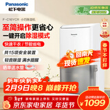 松下（Panasonic）除湿机/抽湿机 除湿量8升/天 20㎡家用卧室办公室地下室轻音干衣回南天吸湿器F-C16YCR