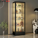 信京 手办展示柜乐高高达模型展示架泡泡玛特收纳陈列柜透明玻璃展柜