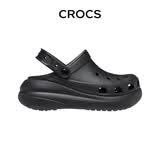 卡骆驰（CROCS）新款泡芙洞洞鞋厚底送女士礼物207521 黑色37-38