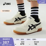 亚瑟士ASICS男鞋女鞋运动休闲鞋复古篮球鞋百搭板鞋 COURT MZ 米白色/黑色 40