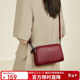 老人头头层牛皮女士包包女包大容量手机包单肩斜挎包小包生日情人节礼物