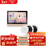 山水（SANSUI）T2 吸顶音响喇叭 5.1家庭影院音响套装 背景音乐客厅 吊顶喇叭 音箱功放家用 T2【智能音乐主机+2个6.5吋喇叭】