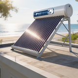 鲸灵太阳能热水器 国补 家用 抗风加厚支架节能防冻 晒一天用七天 全国联保 机械款18管140L送货入户