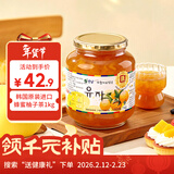 全南蜂蜜柚子茶1kg 韩国进口冲调饮品年货礼品 水果茶柚子茶下午茶