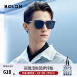 BOLON暴龙眼镜太阳镜防晒墨镜偏光镜男女款韩版经典方框遮阳镜 BL3027 BL3027C12-灰色