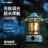 魔铁（MOTIE）复古露营灯氛围灯户外帐篷野营灯可充电马灯挂灯LED超长续航超亮
