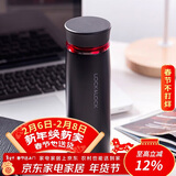 乐扣乐扣（LOCK&LOCK）菲特旋转盖轻量杯保温杯学生商务水杯450ml黑红 LHC4131BKR