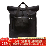 耐克NIKE中性双肩包RADIATE运动包书包BA6173-010黑色中号
