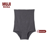 MUJI MUJI 女式 使用了棉的冬季内衣 腹带短裤 内裤 H9AD336 炭灰色 S